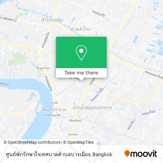 ศูนย์พักรักษาใจเทศบาลตำบลบางเมือง map