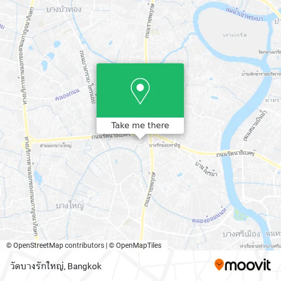 วัดบางรักใหญ่ map