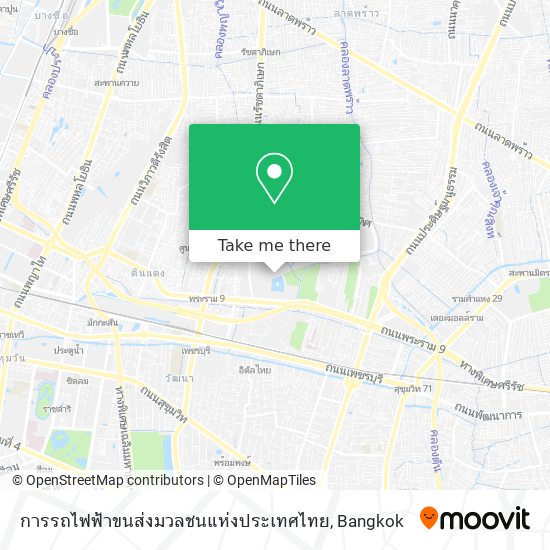 การรถไฟฟ้าขนส่งมวลชนแห่งประเทศไทย map