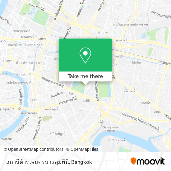 สถานีตำรวจนครบาลลุมพินี map
