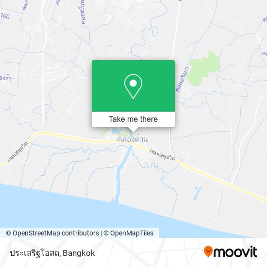 ประเสริฐโอสถ map