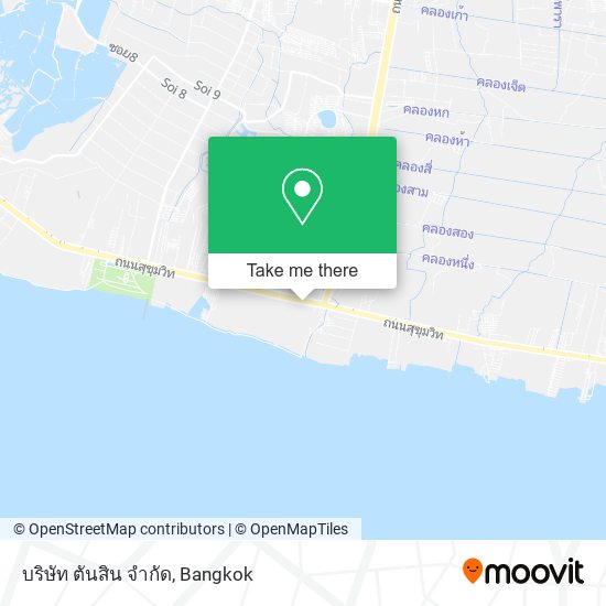 บริษัท ตันสิน จํากัด map