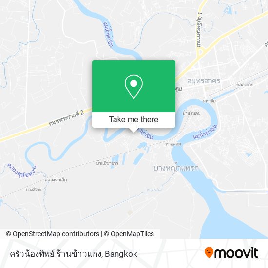 ครัวน้องทิพย์ ร้านข้าวแกง map