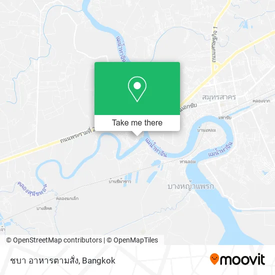 ชบา อาหารตามสั่ง map