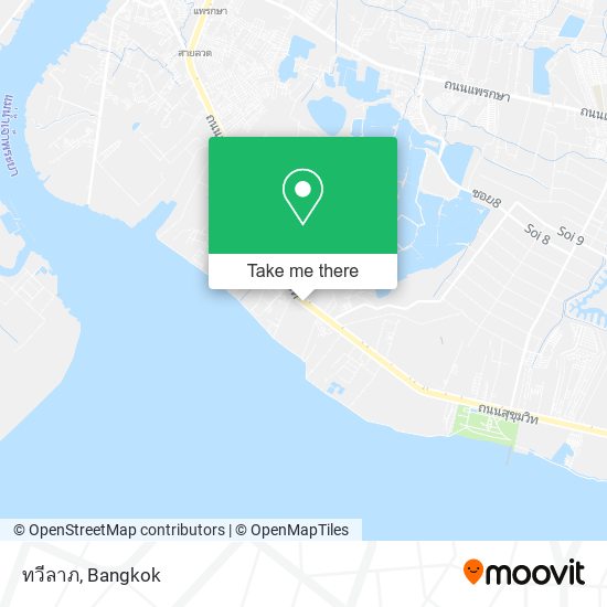 ทวีลาภ map