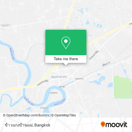 ข้าวแกงบ้านแม่ map