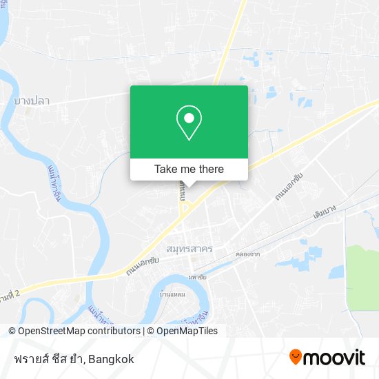 ฟรายส์ ชีส ยํา map