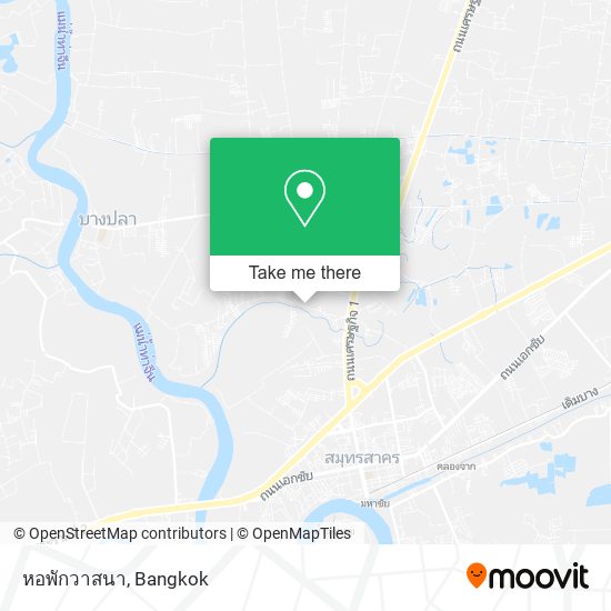 หอพักวาสนา map