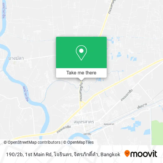 190 / 2b, 1st Main Rd, โจธินคร, จิตรภักดิ์คํา map