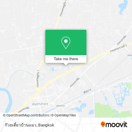 ก๊วยเตี๋ยวบ้านแมว map