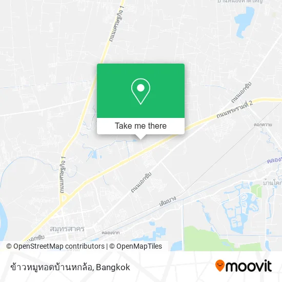 ข้าวหมูทอดบ้านหกล้อ map