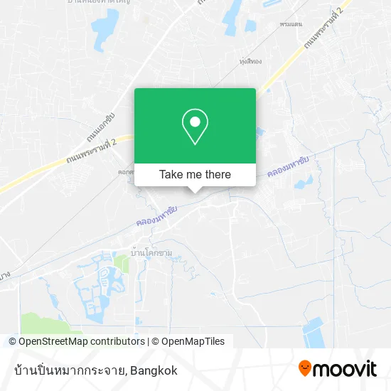 บ้านปิ่นหมากกระจาย map
