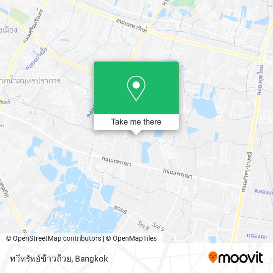 ทวีทรัพย์ข้าวถ้วย map