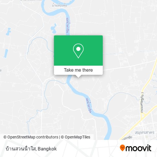 บ้านสวนน้ําใส map