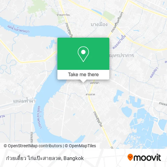 ก๋วยเตี๋ยว ไก่แป๊ะสายลวด map