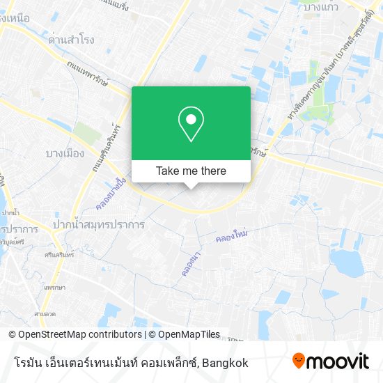 โรมัน เอ็นเตอร์เทนเม้นท์ คอมเพล็กซ์ map