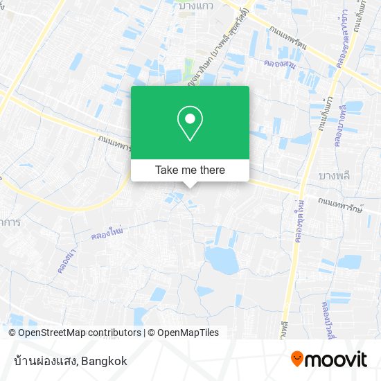 บ้านผ่องแสง map
