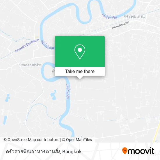 ครัวสายพิณอาหารตามสั่ง map