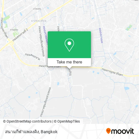 สนามกีฬาแพลงคิง map
