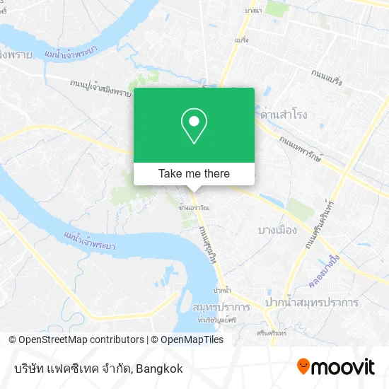 บริษัท แฟคซิเทค จํากัด map