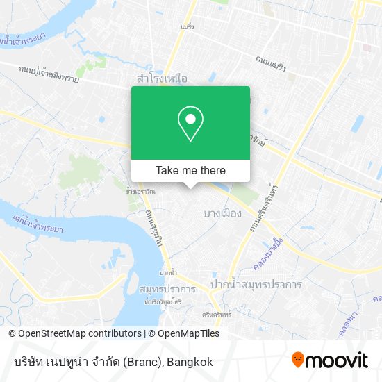 บริษัท เนปทูน่า จํากัด (Branc) map