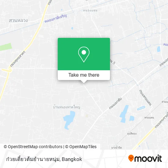 ก๋วยเตี๋ยวต้มยํานายหนุ่ม map