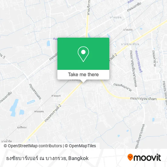 ธงชัยบาร์เบอร์ ณ บางกรวย map