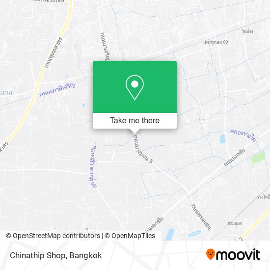 Chinathip Shop map