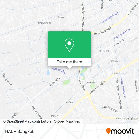 HAUP map