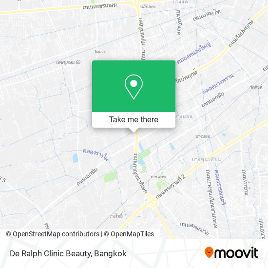De Ralph Clinic Beauty map