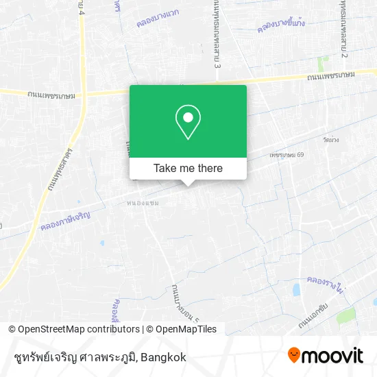 ชูทรัพย์เจริญ ศาลพระภูมิ map
