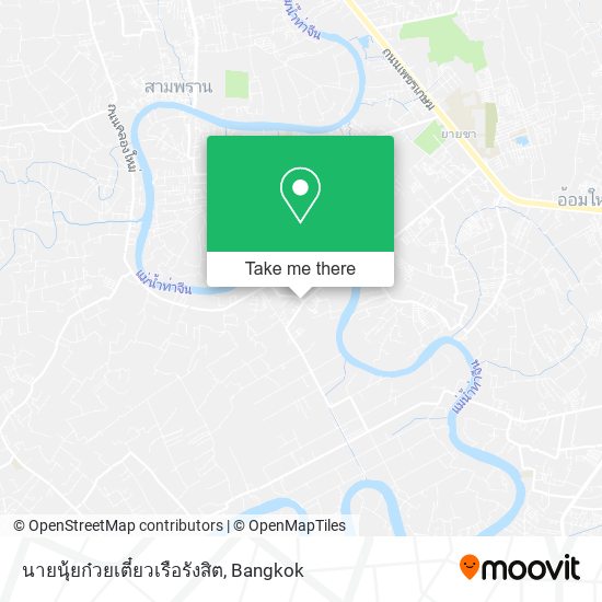 นายนุ้ยก๋วยเตี๋ยวเรือรังสิต map