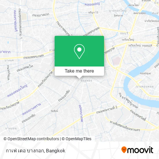 กาเฟ่ เดอ บางกอก map