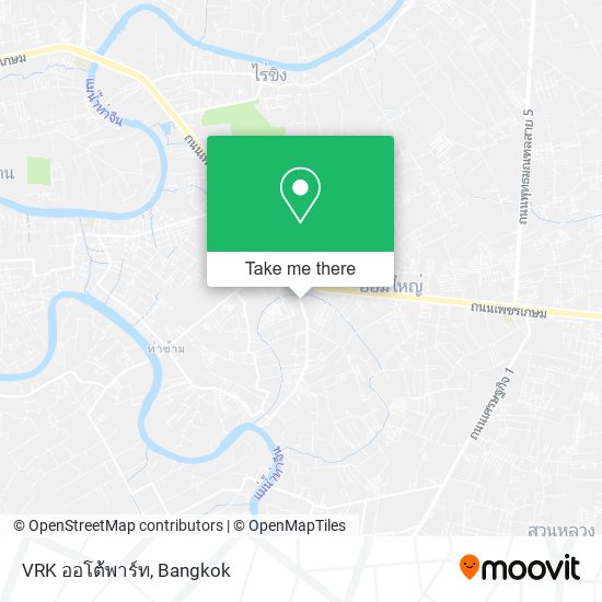 VRK ออโต้พาร์ท map