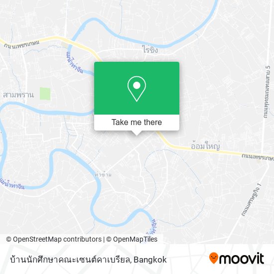 บ้านนักศึกษาคณะเซนต์คาเบรียล map