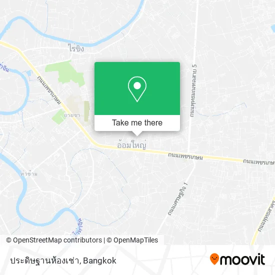 ประดิษฐานห้องเช่า map