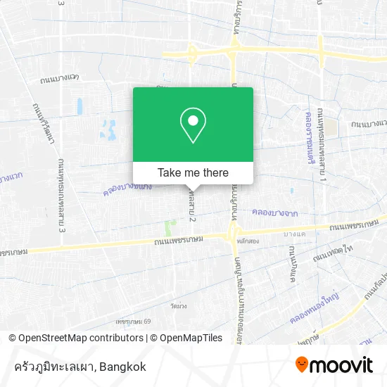 ครัวภูมิทะเลเผา map