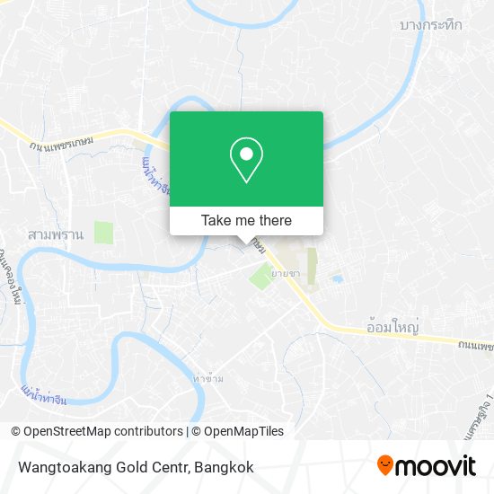 Wangtoakang Gold Centr map