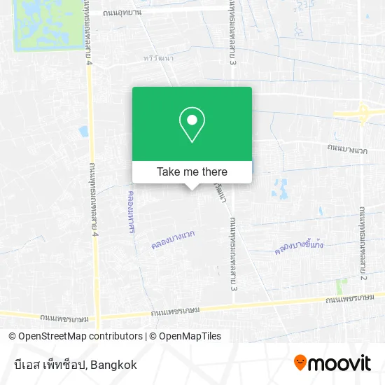 บีเอส เพ็ทช็อป map