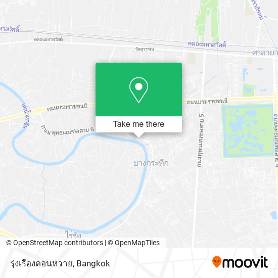 รุ่งเรืองดอนหวาย map