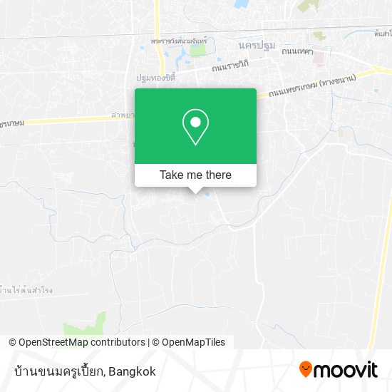 บ้านขนมครูเปี้ยก map