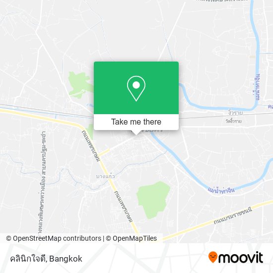 คลินิกใจดี map