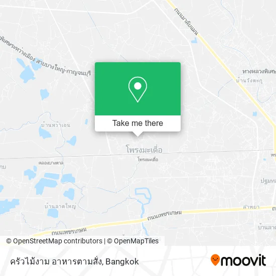 ครัวไม้งาม อาหารตามสั่ง map
