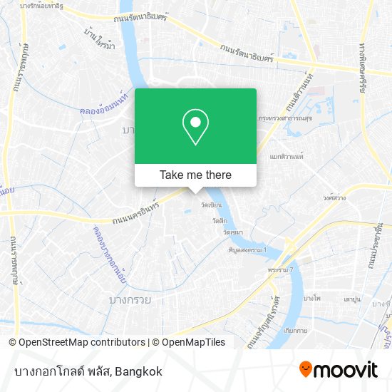 บางกอกโกลด์ พลัส map