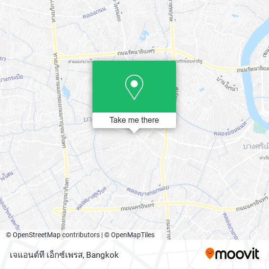 เจแอนด์ที เอ็กซ์เพรส map