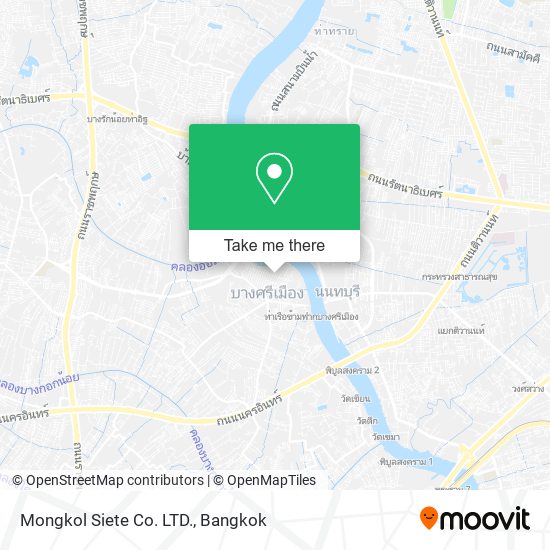 Mongkol Siete Co. LTD. map