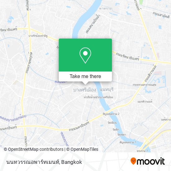 นนทวรรณอพาร์ทเมนท์ map