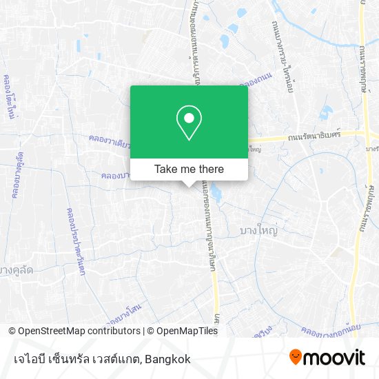 เจไอบี เซ็นทรัล เวสต์แกต map