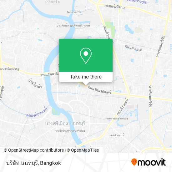 บริษัท นนทบุรี map