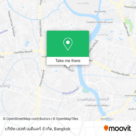 บริษัท เฮลท์ เมดิแคร์ จํากัด map